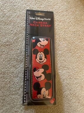 Walt Disney World Red Mickey Camera Neck Strap